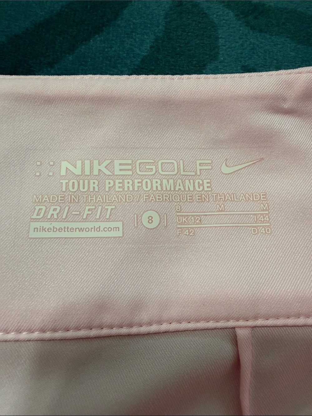 Nike light Pink Pleated Mini Skirt - Picture 3 of 3